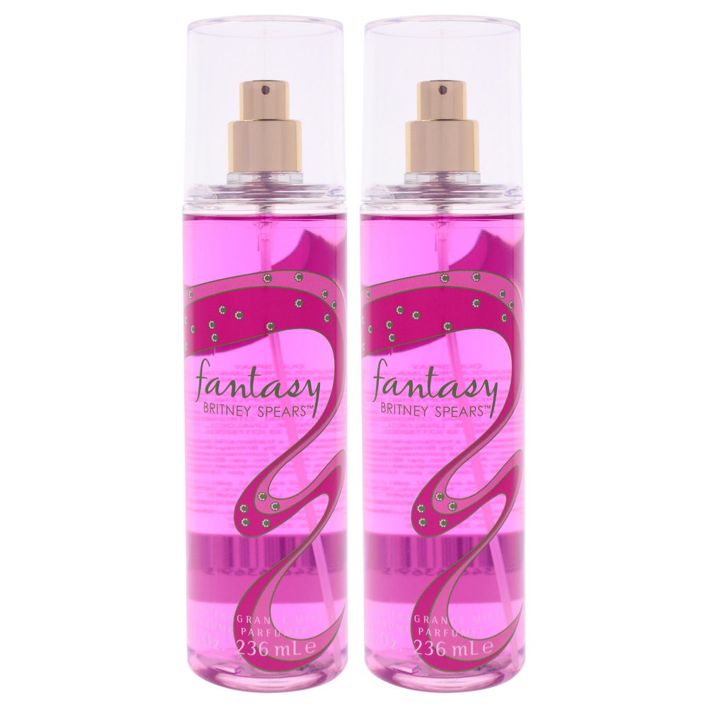 Fantasy by Britney Spears for Women - 8 oz Fragrance Mist - Pack of 2